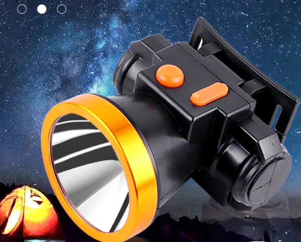 High-Power LED Strong Head Lamp with Explosive Lithium Battery Rechargeable Headwear for Fishing Outdoor/Indoor Garden Light