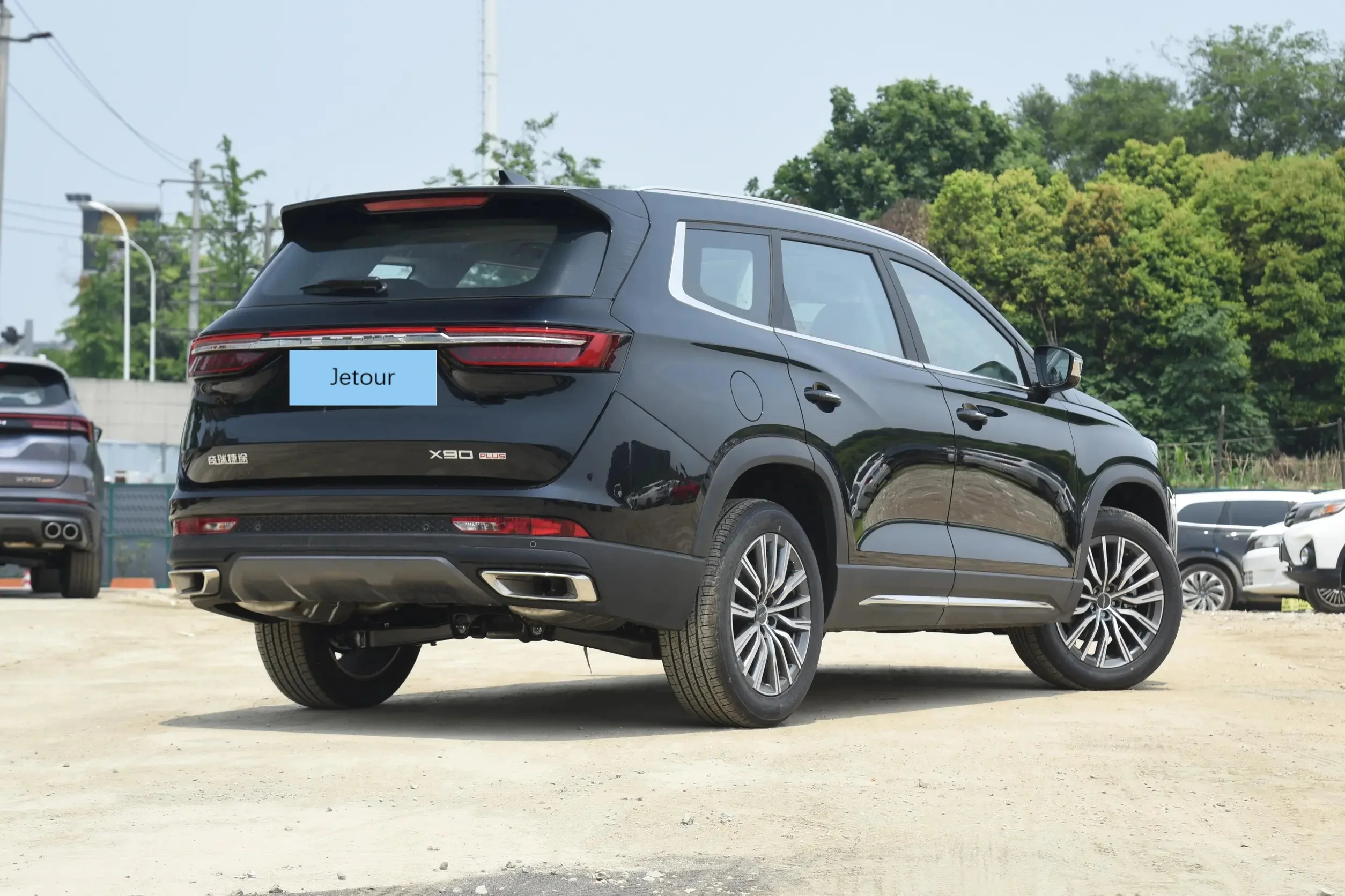 2024 Jetour X90 PLUS 1.6TD DCT внедорожник высокое качество 7-ступенчатая механическая коробка передач с двойным сцеплением левое рулевое управление Villa PRO Options Chery