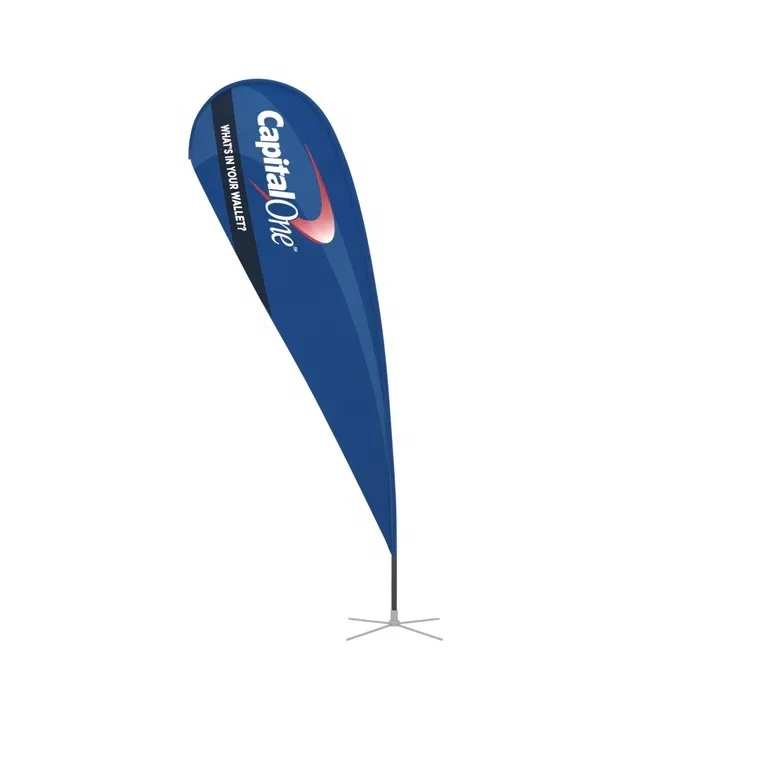 80 Sold All fiberglass pole cheap custom printed double-sided feather flag outdoor advertising banner flying beach flag for event