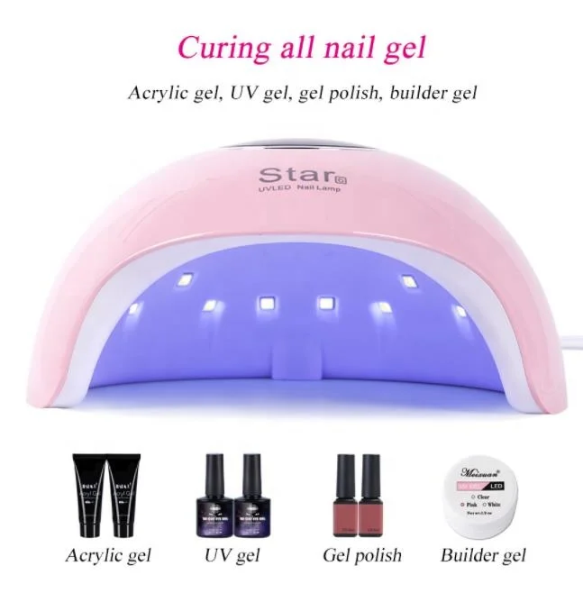 
36W LED Uv Gel Nail Lamp professional nail gel polish dryer electric USB plug 