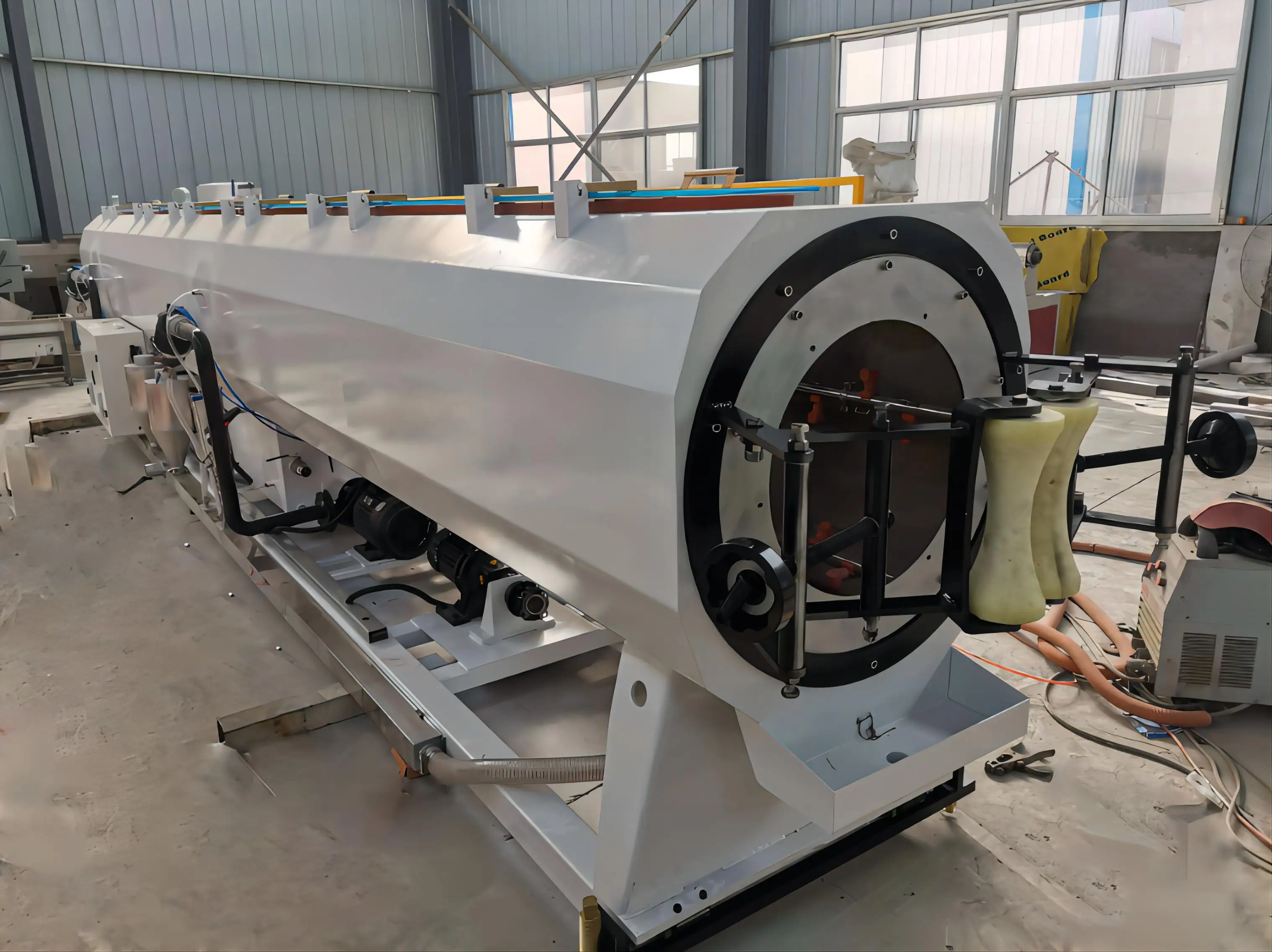 High Speed PE PPR Water Supply Pipe Manufacturing Extrusion Machine PP HDPE Pipe Tube Extrusion Line