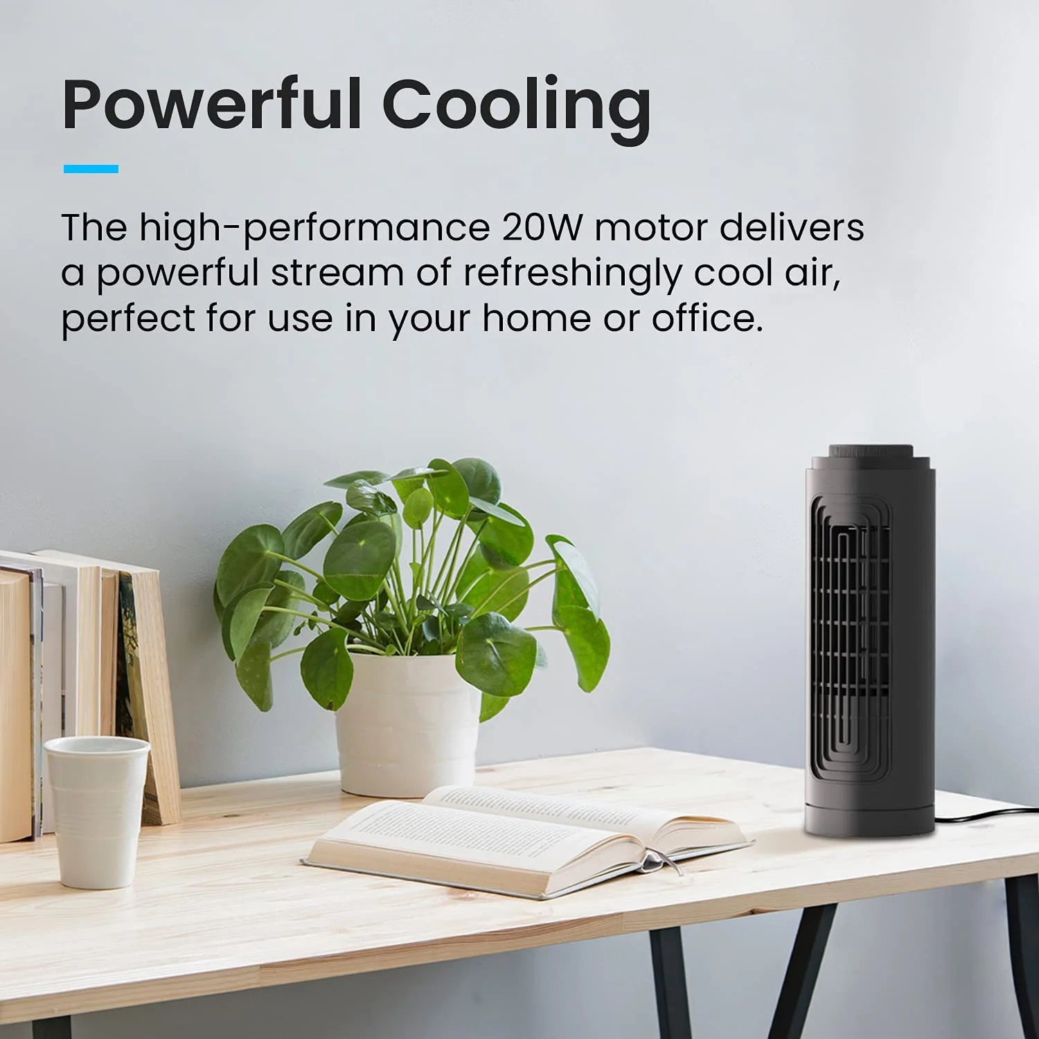 Portable Electric Remote Control Floor Air Condition Cooling electric Intelligent Table Bladeless fan