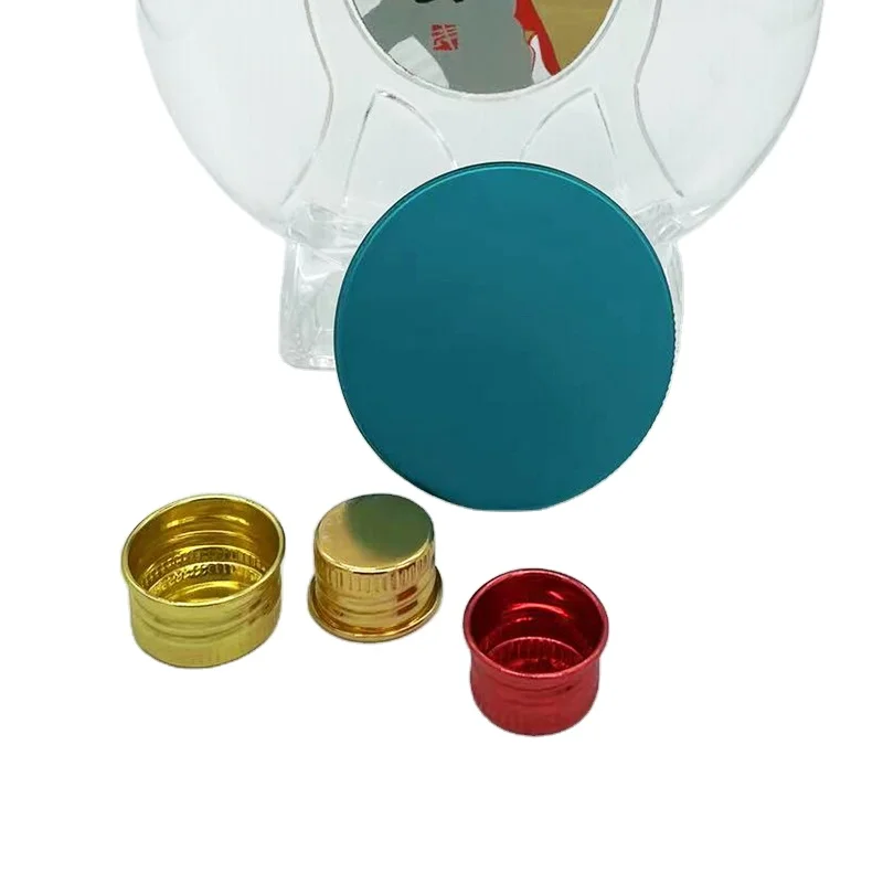 China Supplier Packaging Bottle  Pattern Cap Customised Custom Aluminum cap lid cover  jar lids