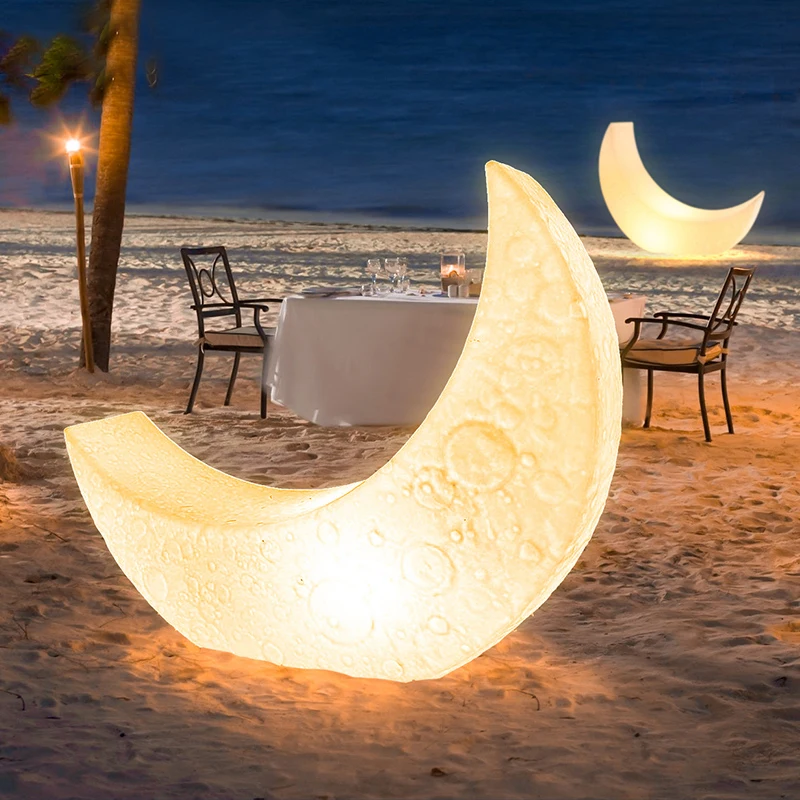 Hotel patio waterproof landscape light IP65 waterproof outdoor lamp LED moon light lawn led outdoor garden light