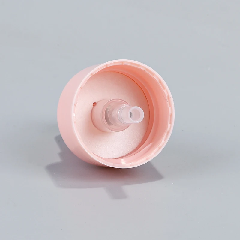 Pink Color Plastic Cream Pump 24 410 28 410 Treatment Pump For Skin Care Bottle