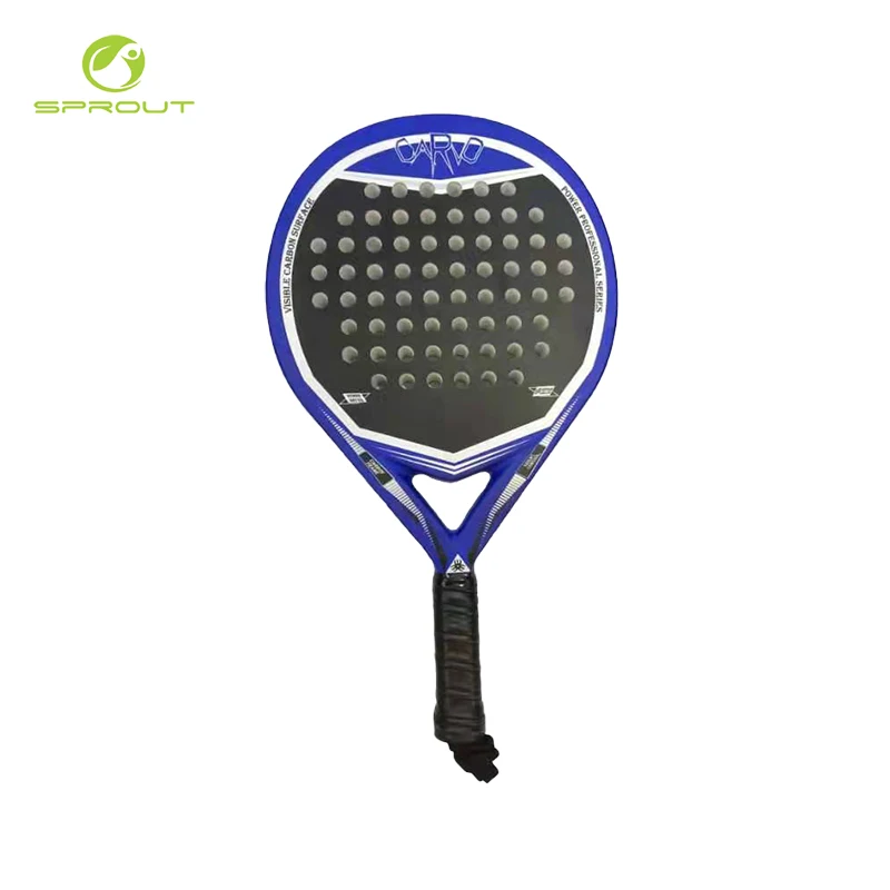 High Quality Professional Paddle 3K 12K 18K Custom Pink Racket Racchette Padel