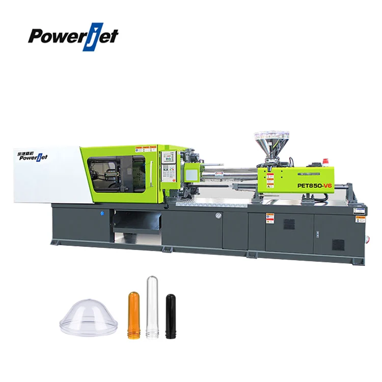 Powerjet 160 тонн ПЭТ преформ ПВХ формовочная машина для литья под давлением