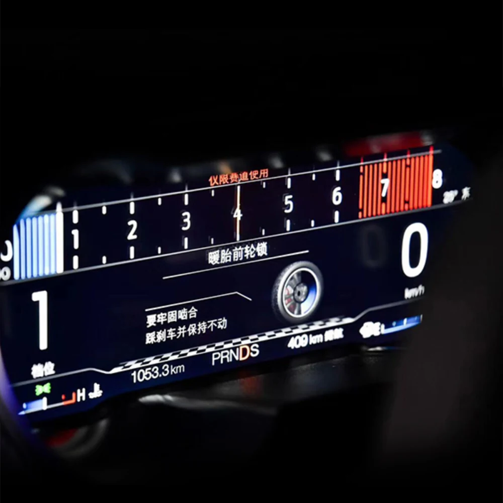 Virtual Cockpit Dashboard Player LCD Digital Cluster Instrument Panel For Ford Mustang 2015-2023 Multifunctional Speedometer