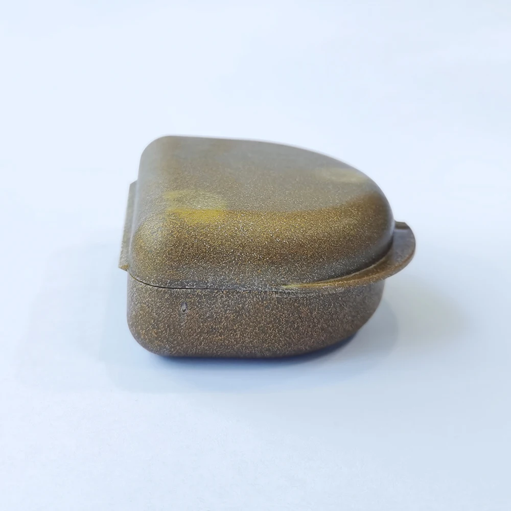 Пластиковый фиксатор для зубных протезов с логотипом на заказ невидимый футляр хранения ортодонтических скоб шлифовка зубов универсальная гигиена полости рта