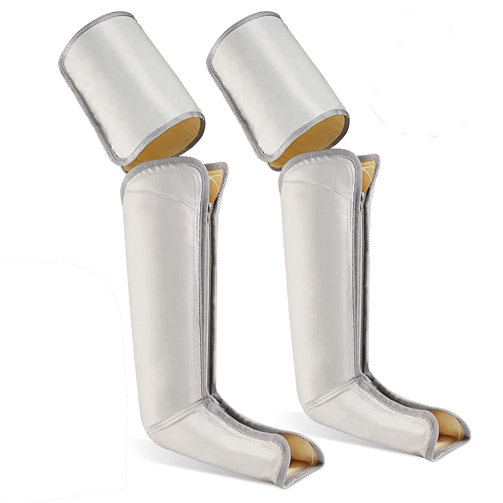 New Functiion Professional Factory Sell Lymphedma Pressotherapy Battery Recovery Boots Air Compression Leg Massage Machine