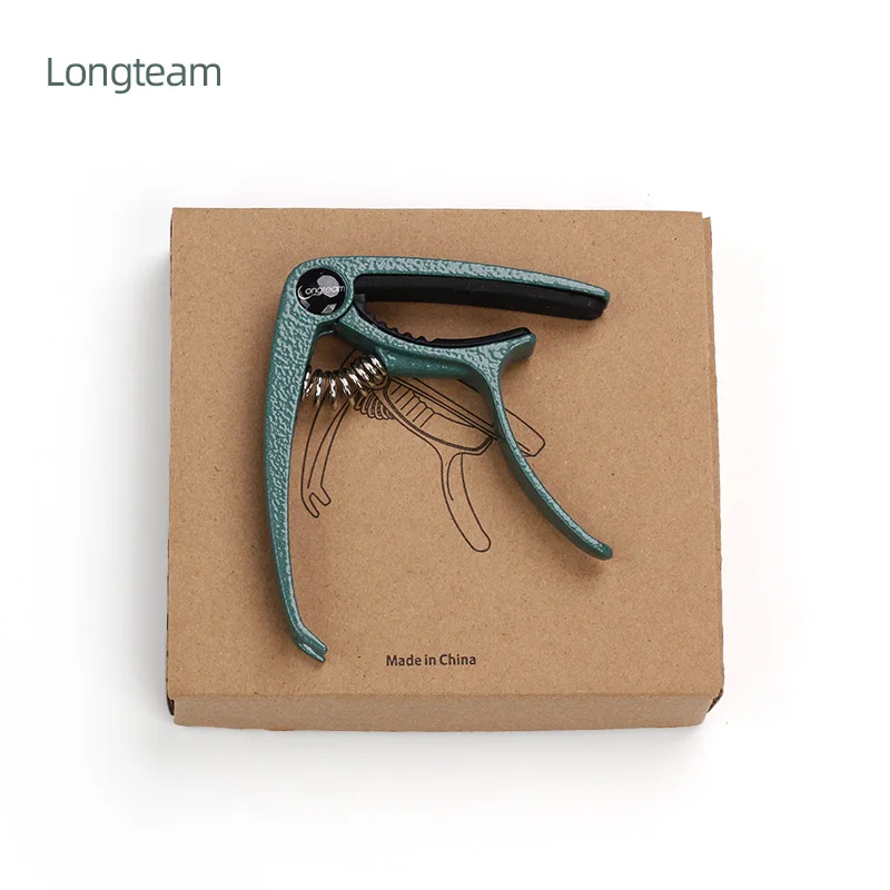 
vintage Zinc alloy acoustic and electric guitar capo change key ukulele and bass accessories key clamp 