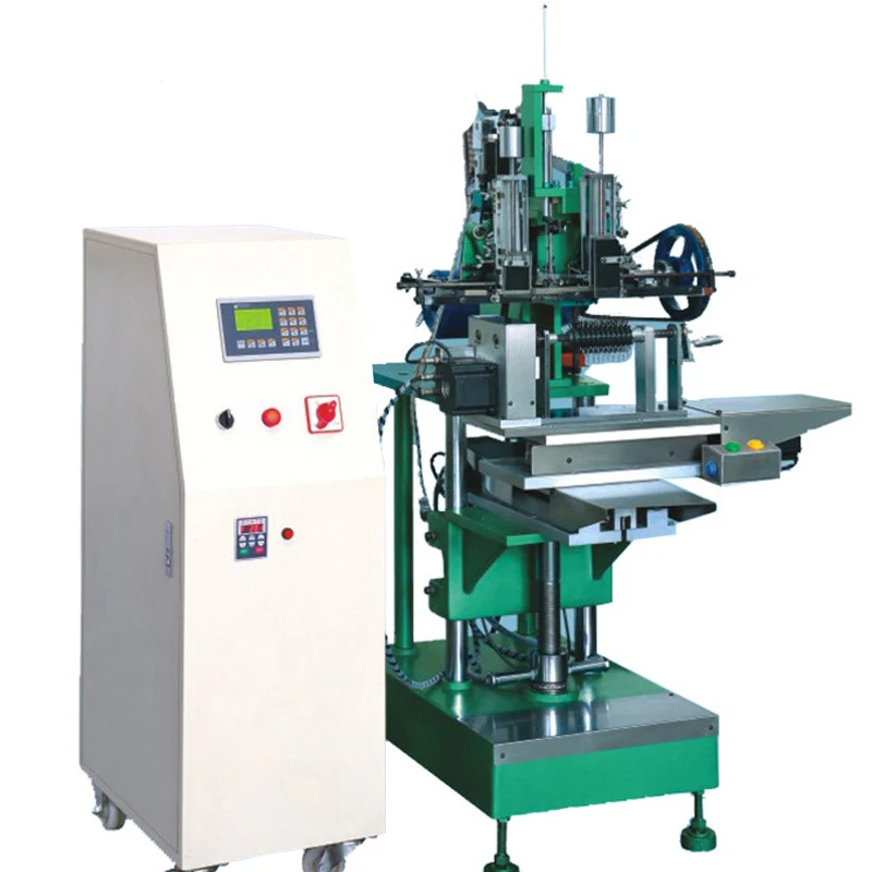 Automatic High-speed Feeding System Plastic Broom Making Machine  Brush Hair Planting Machine