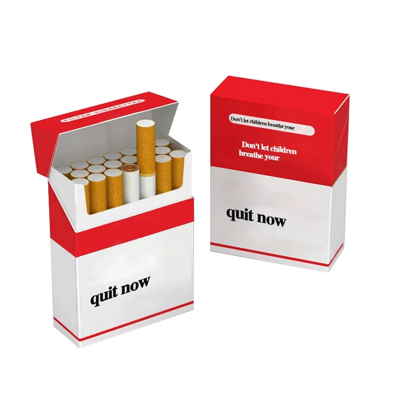 Custom logo printed luxury pre packaging cigarette box empty packaging boxes roll 10 20 5pack case Folding plane delivery