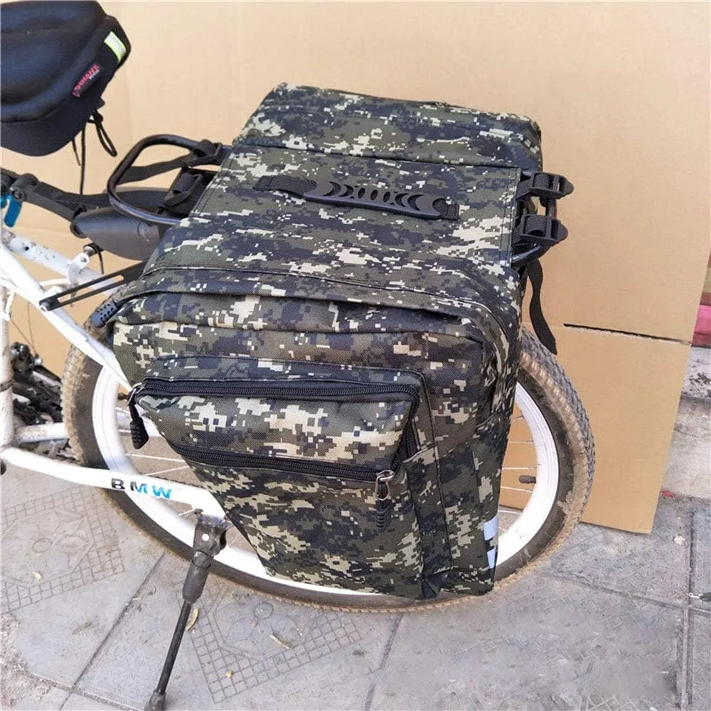 camouflage bicycle bag cycling saddle bag mini road bike musette cycling bag