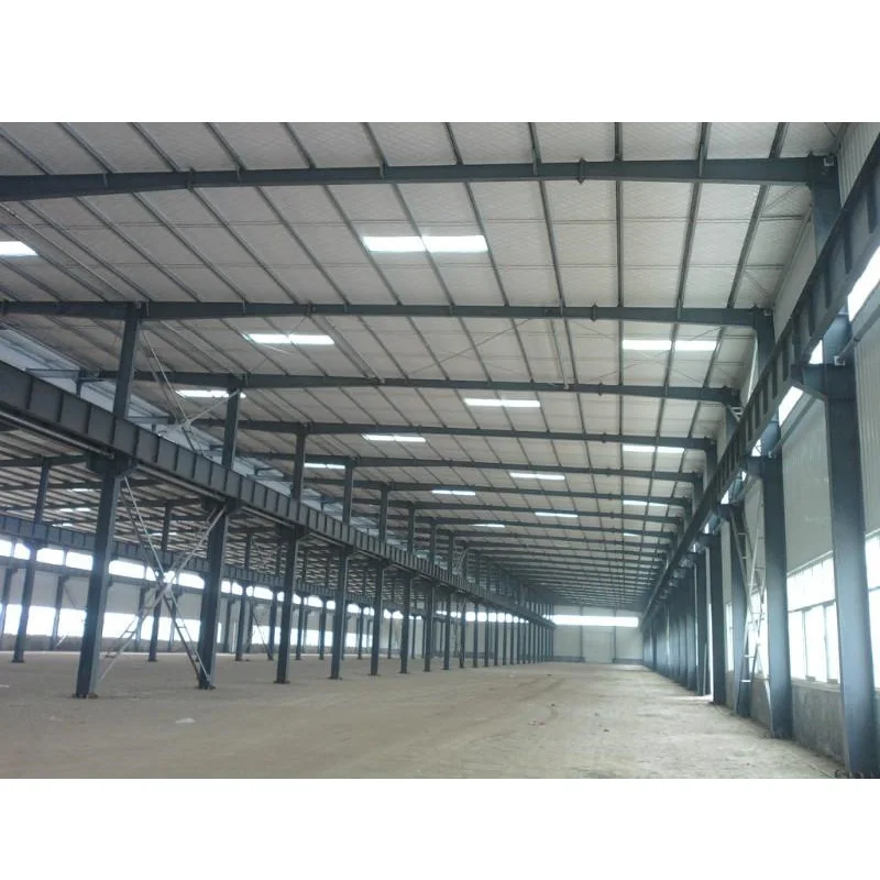 Modern steel structure fabricated warehouse
