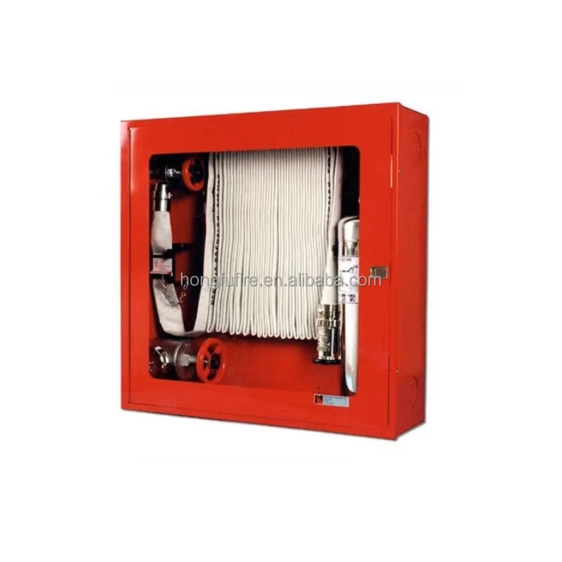 Fire Hose Cabinet Glass Door Fire Hose Reel Cabinet Fire Fighting Cabinet