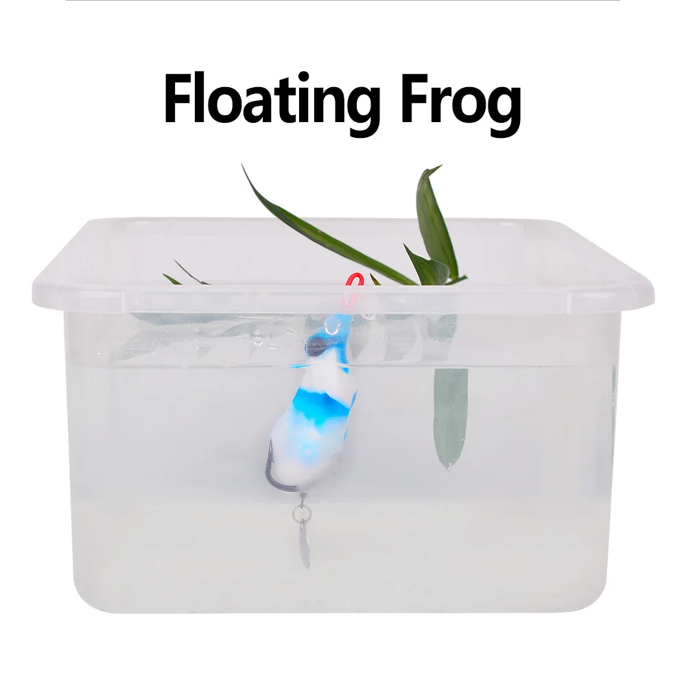 Wholesale Floating Frog 6.5cm 14.5g Bionic Lure Bass fishing Bait topwater Frog bait