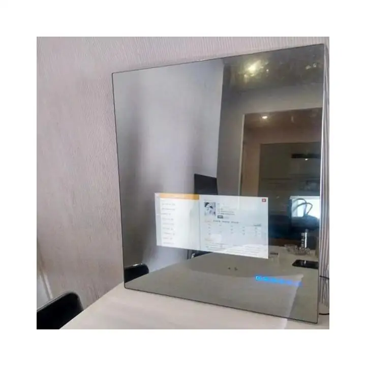 65% reflective Using for intelligent magic mirrorTV,Beauty mirror,advertising machine of Non-conductive touch-screen glass