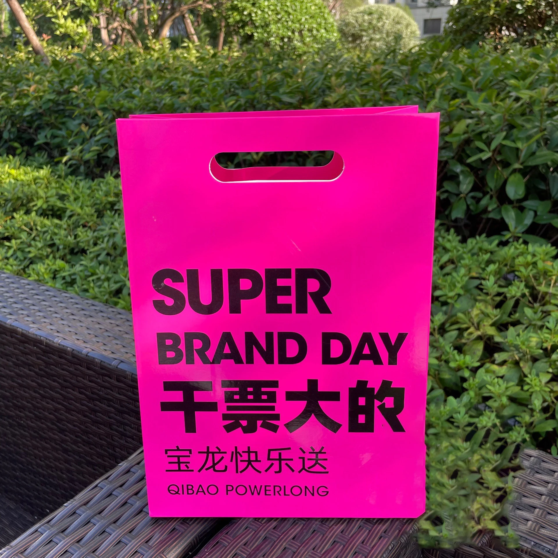 Custom Brand Logo Design Luxury Clothing Retail Promotion Paper Bag with Handle Cake Room Packaging Underwear Gift Shopping