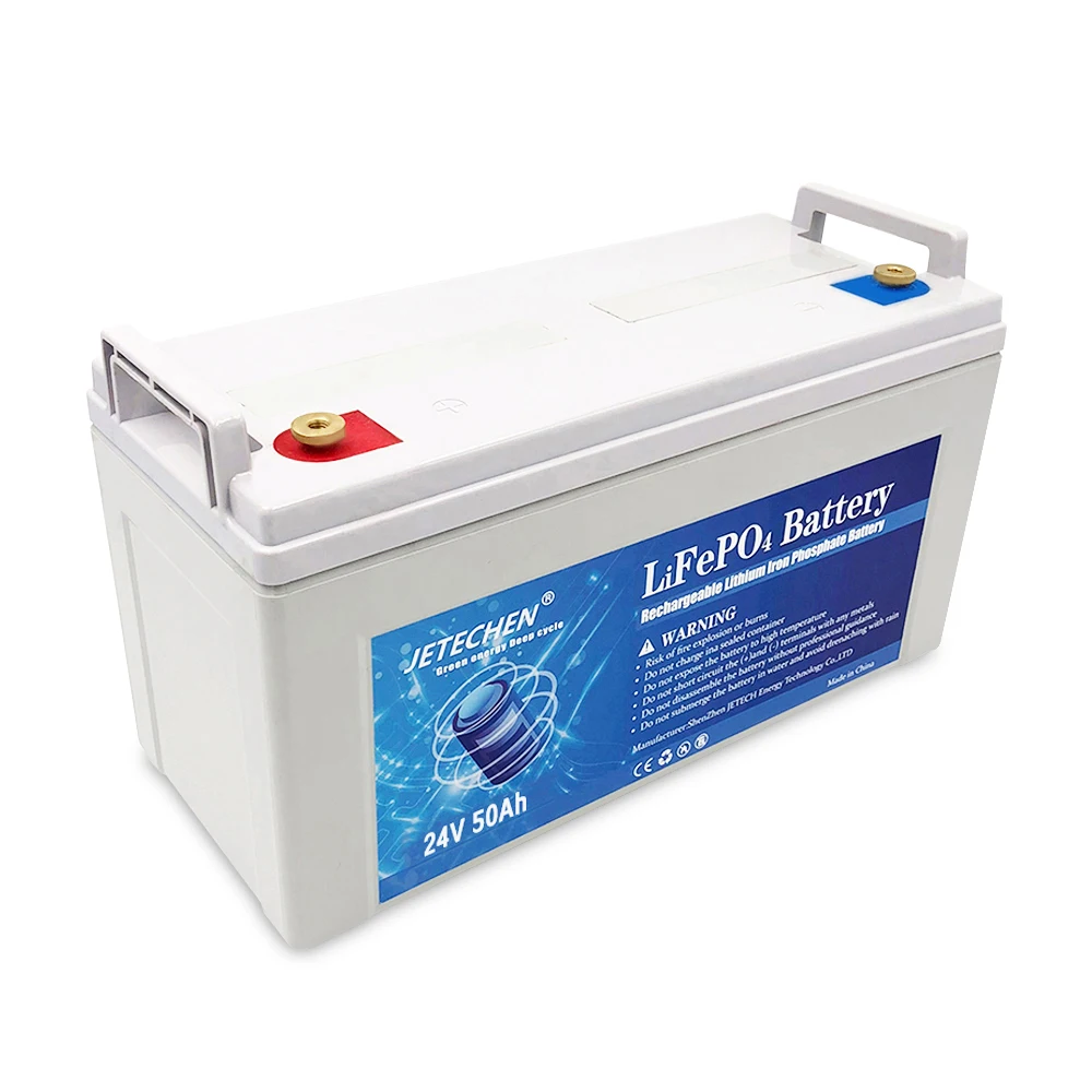JETECHEN New Design Deep Cycle Lithium Ion 12v 24v 100ah 200ah 150ah Lifepo4 Battery Pack