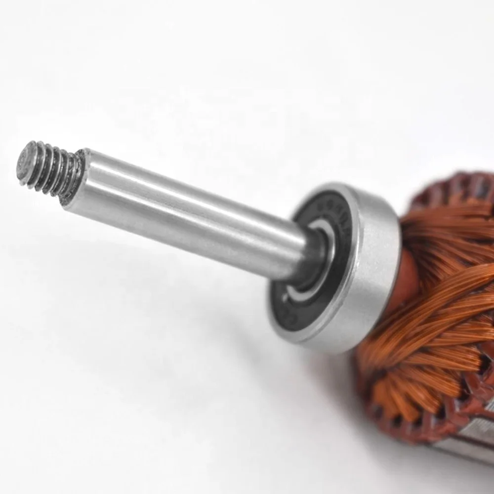 Industrial double head thread trimming machine armature  suction motor rotor thread cutting machine accessories