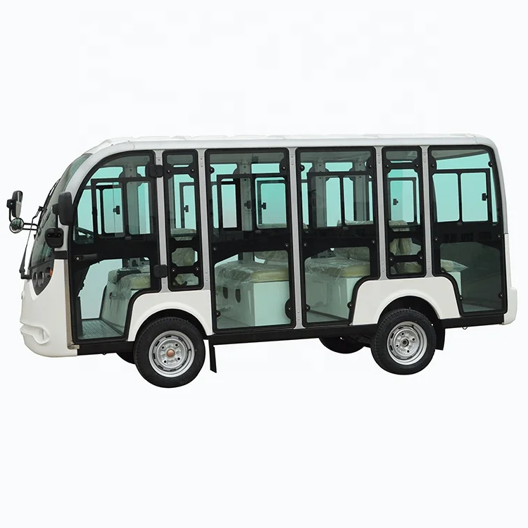 Brand new 2021 electric vintage car, equipped with an 11-seater / 72v battery-powered sightseeing car