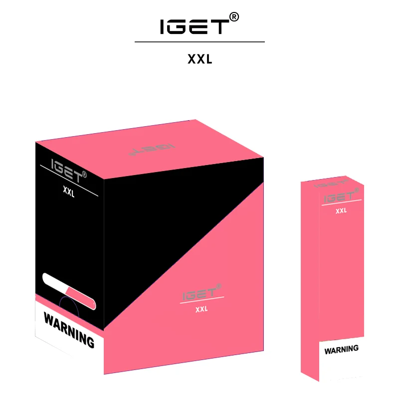 
Excellent service IGET xxl 22 different color 1800 box packaging 
