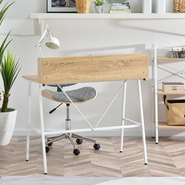 Home Office Desk with Storage Small Desk Wood Corner Computer Desk Office Furniture Computer Table