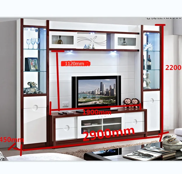 Universal Storage Furnit Walnut Luxury Marble Wooden Furniture Living Room Cabinet White Modern Tv Stand