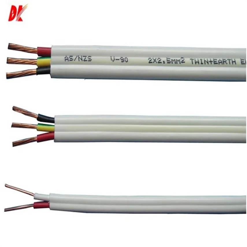 High security SAA Approval Flat TPS Cable 2C+E for Recreational Vehicle RV Wiring