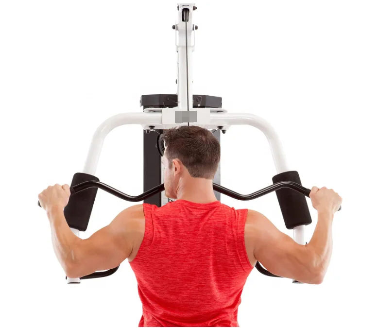 ONESTARSPORTS Home Gym System Workout Station With 75kg Of Resistance Multi Functional Trainer Compact Gym