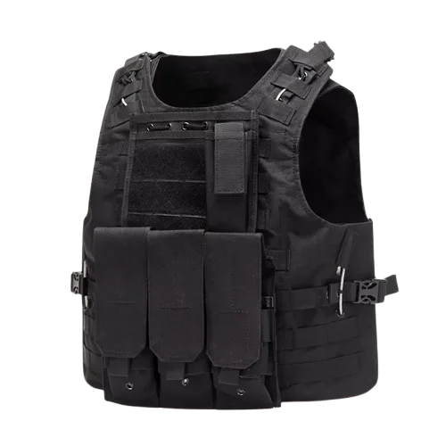 High Quality  Oxford Tactical Vest Customized Tactical Vest With Bag Adjustable Durable For Outdoor