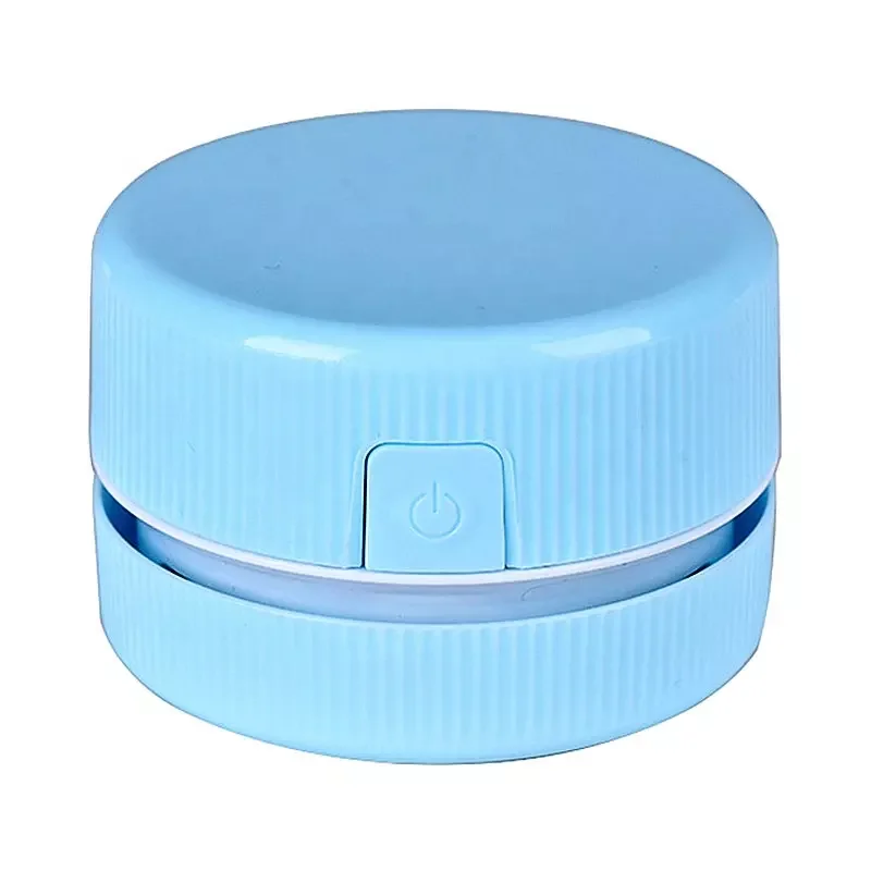 Desktop Vacuum Cleaner Portable Mini Table Dust Sweeper Cordless for Cleaning Hairs Crumbs Computer Keyboard of Gifts for Kids