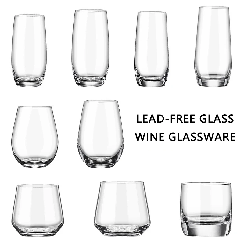 Popular 550ml Lead-free bar Wine Bear Juice Beverage Hypo Highball Glass Water Glasses Bottle