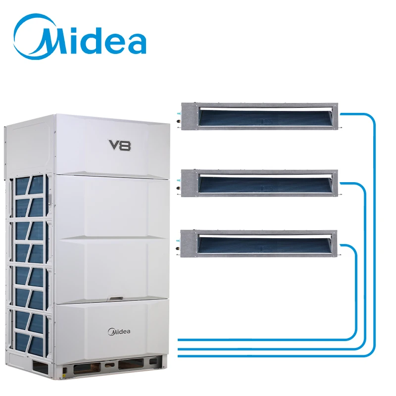 Гиперссылка Midea v8 25 кВт 8hp 86000btu/h 7 тонн vrf Кондиционер инвертор hvac кондиционер инвертор сплит-система для отеля