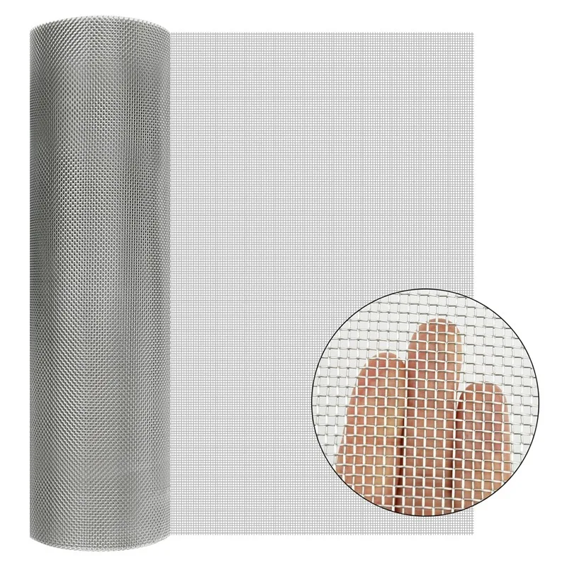 304 плетеная проволочная сетка из нержавеющей стали сетчатая оконная предотвращает проникновение грызунов-Шершней мышки и мыши
