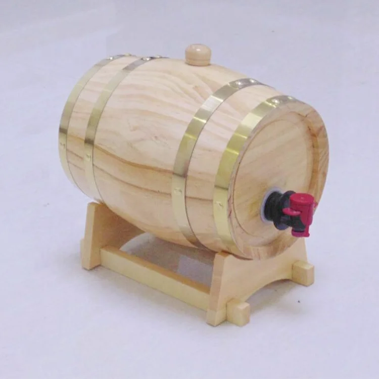 red color 5 liter used oak wine barrels