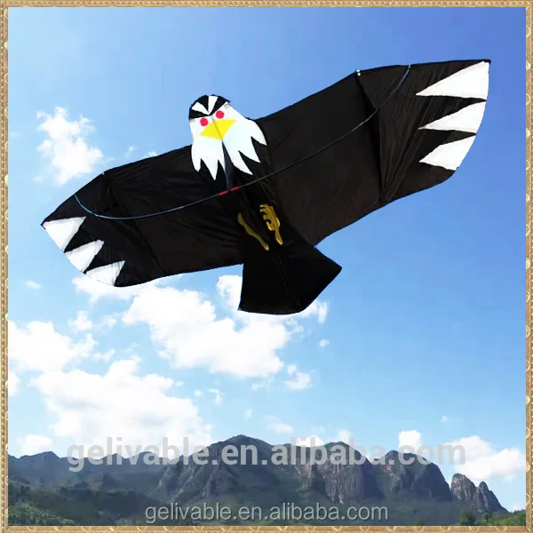 hot sales easy  fly big eagle single  line handwork custom outdoor kite from weifang professional  kite factory