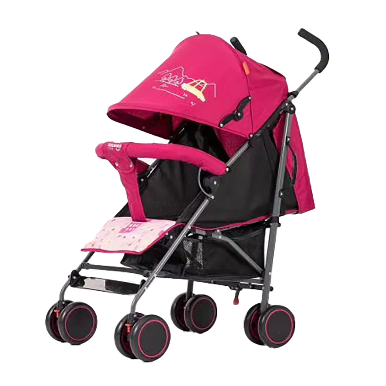 Sale cheap lightweight baby stroller portable can sit can lie folding rod pocket mini children umbrella baby bb trolley car