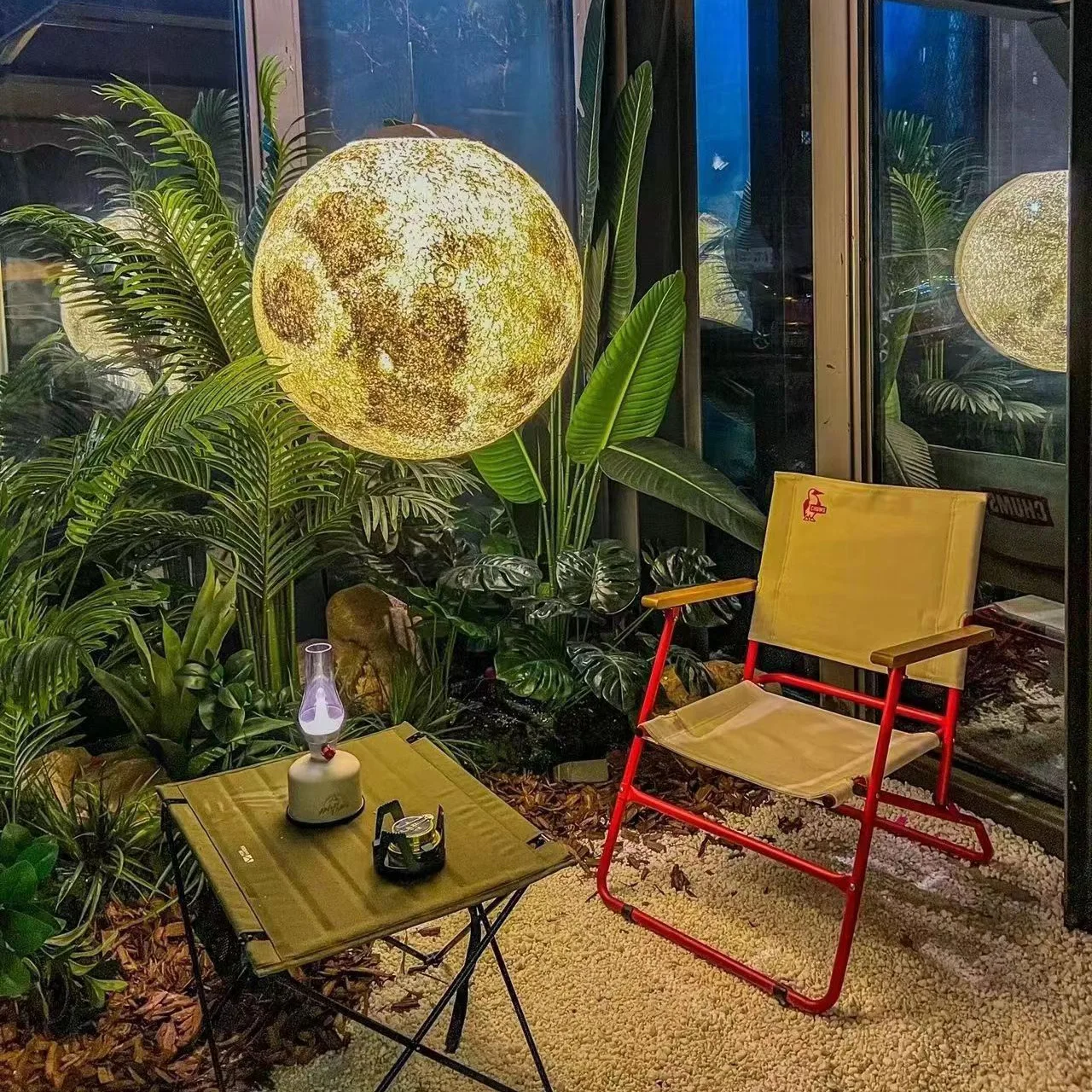 Large scale landing simulation green plant landscaping combination indoor landscape for decoration