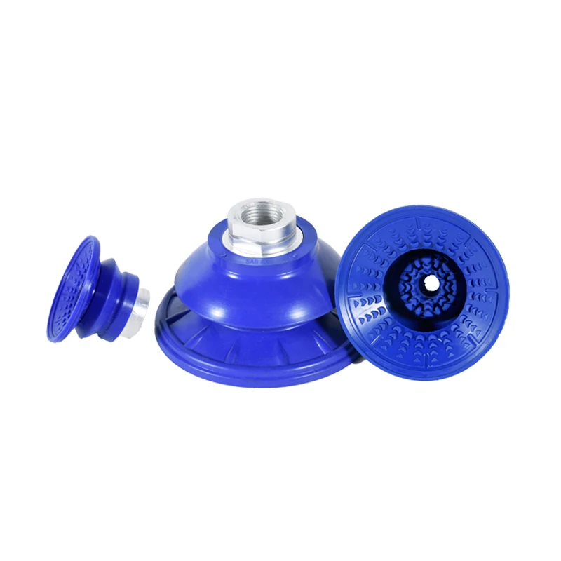 NBR Blue bellows vacuum suction cup SAB 30 NBR-60 G1/4-IG for steel plate
