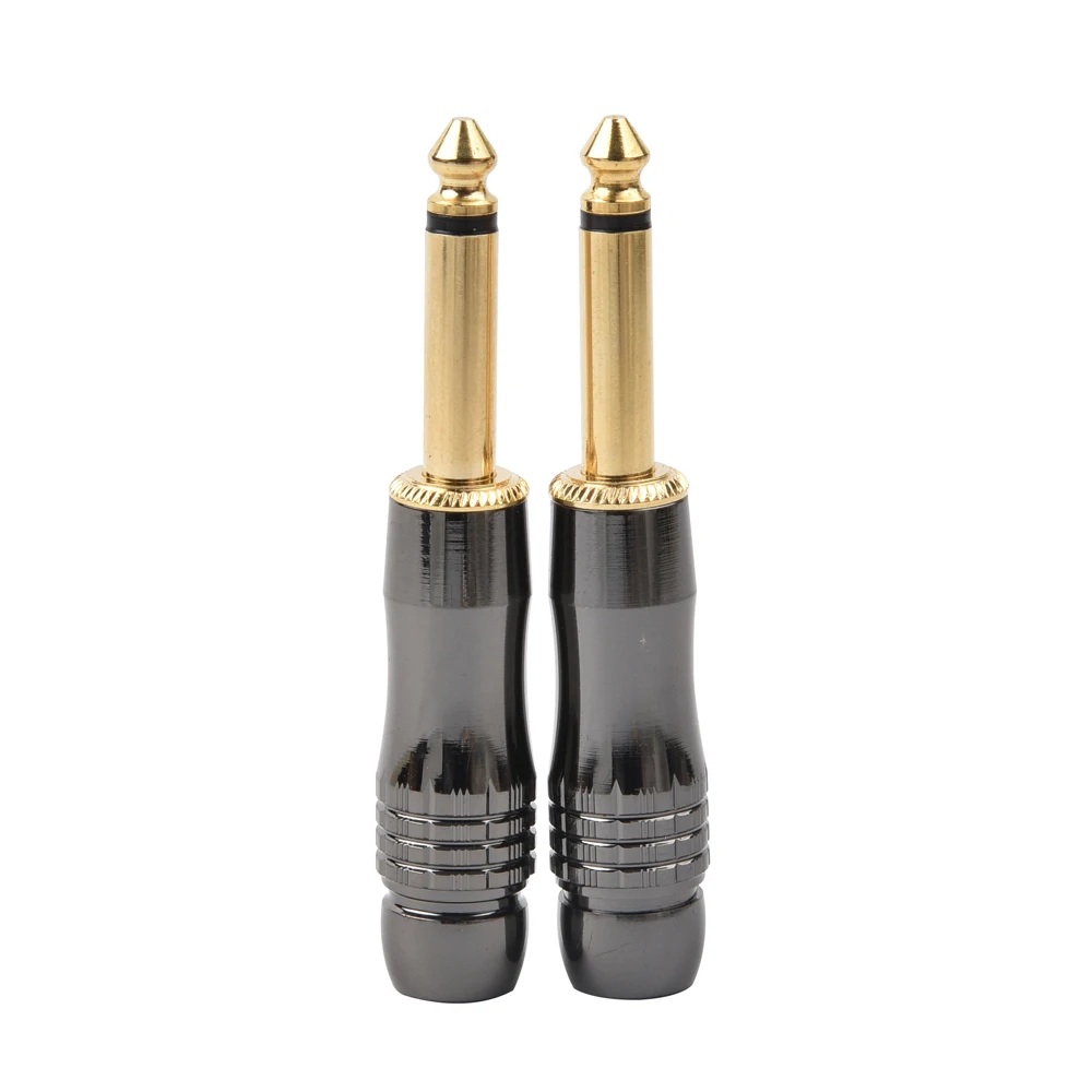 OEM factory right angle 1/4 inch plug 6.35mm  jack connector