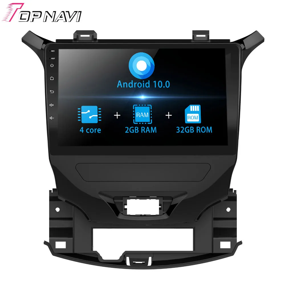 Навигационная система Topnavi, 2 + 32 ГБ, Android, емкостный экран, GPS-навигатор для Chevrolet Cruze 2015-2019