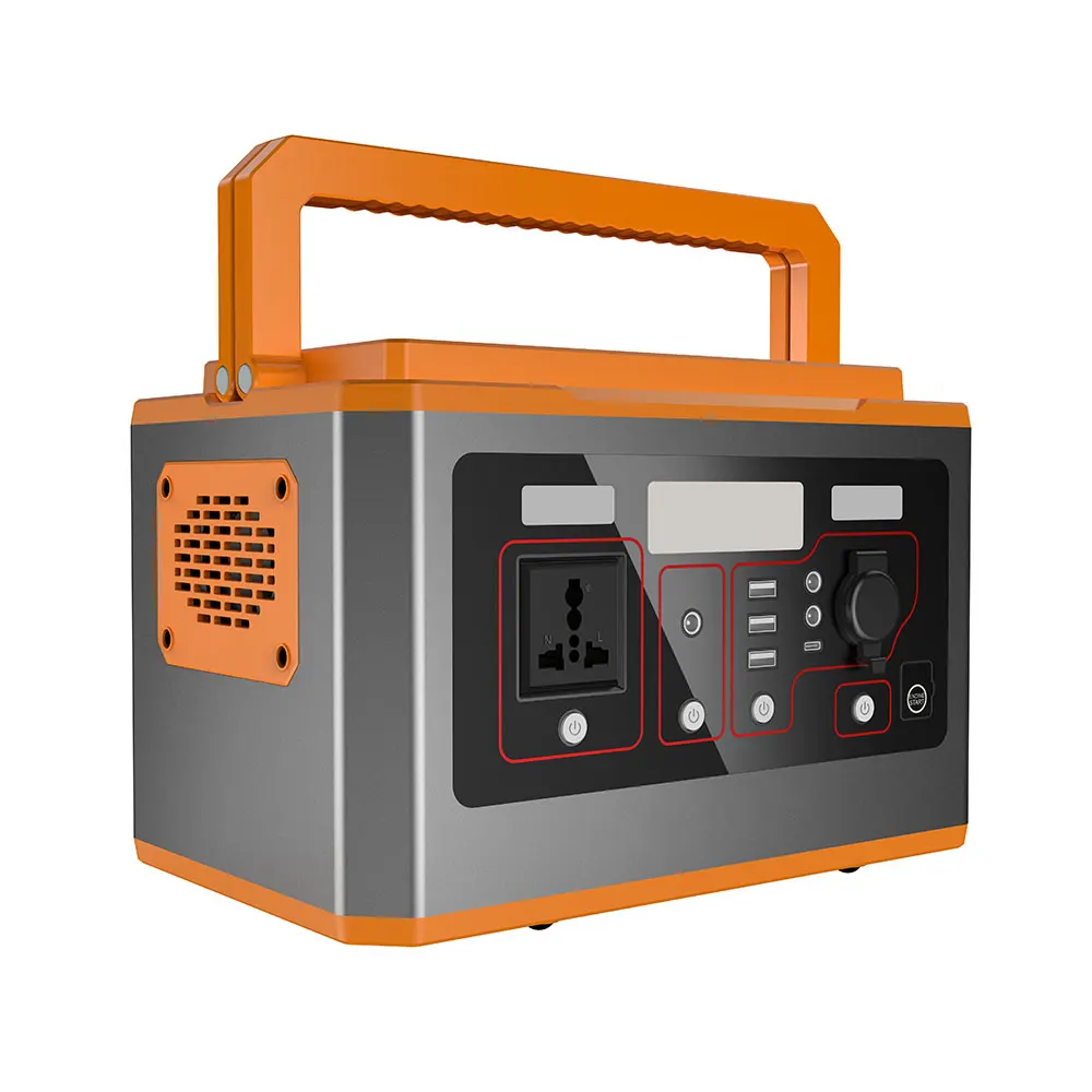 solar energy systems solar generator portable station power supply,500w solar panel power supply energy storage power bank 220v