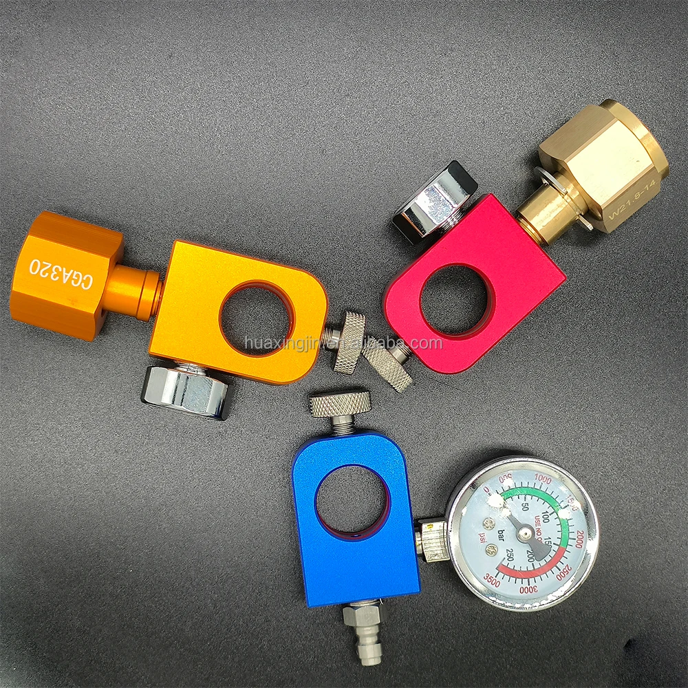 Hot Soda Exchange Carbonator Refill quick adapter Compatible with DUO Terra Art soda pink Co2 Cylinder silver