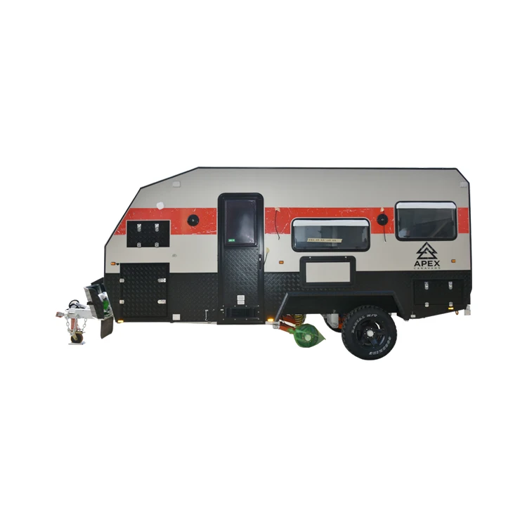 MJC Manufacturer Directly 17 Foot Functional Lightweight Compact Camping Trailer Camping Trailers Caravan