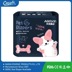 OEM ODM Soft Disposable 40*60 Russian Disposal Pet Diaper