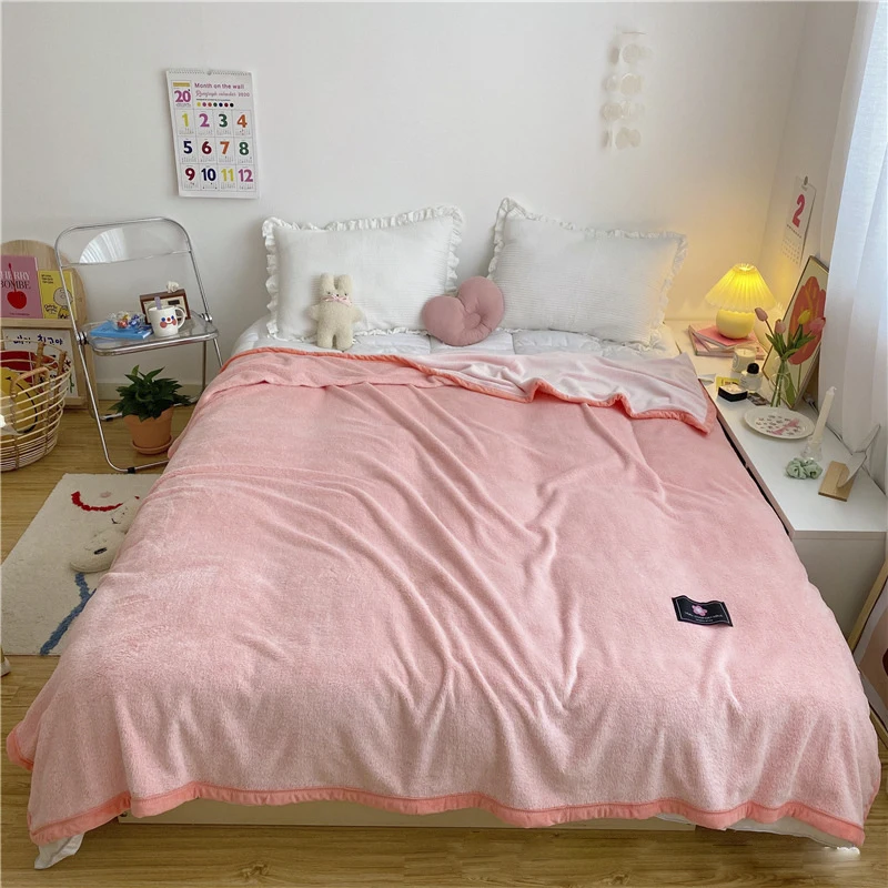 
Factory Sale 100% Polyester Soft Faux Rabbit Thicken The Rabbit Fur Baby Blanket Rabbit 