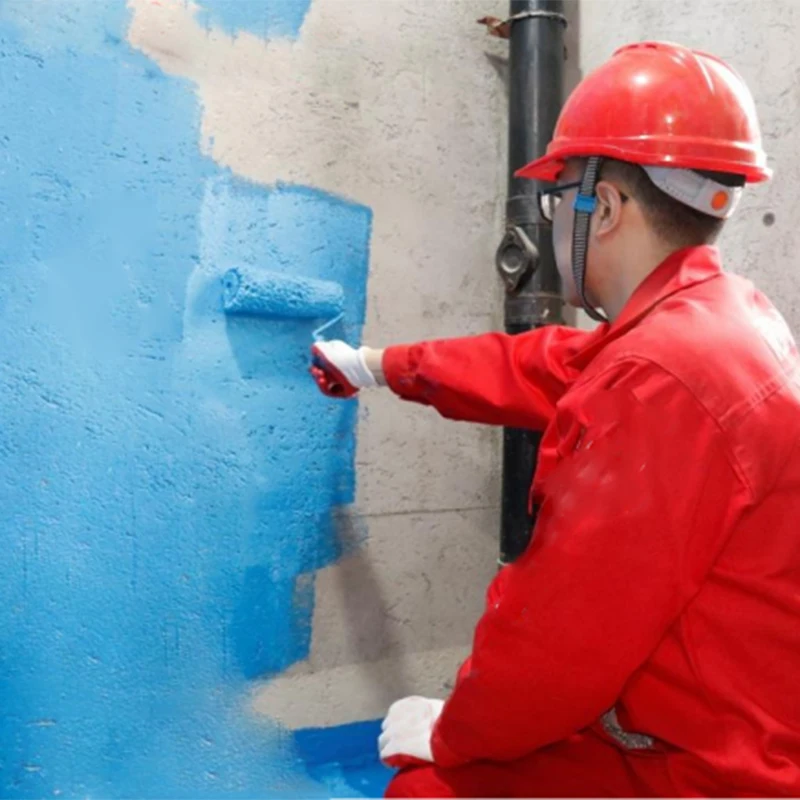 Polyurethane Liquid Rubber Waterproofing Paint For Bathroom Walls Leak-proofing Waterproofing For Concrete Roof
