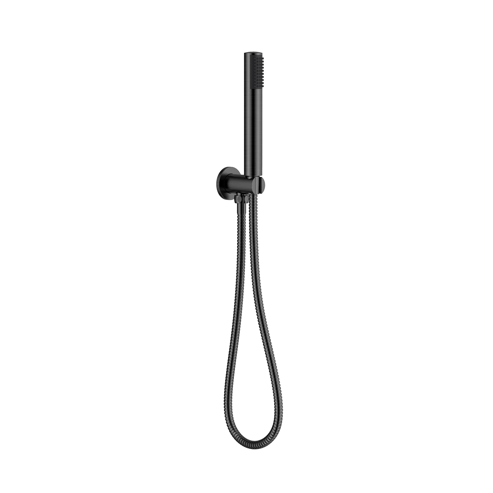 Watermark Wels bathroom matte black single handle brass bath shower mixer taps faucet